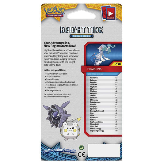 Pokemon - Sun & Moon - Base Set - Primarina - Theme Deck