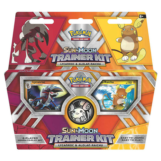 Sun & Moon - Lycanroc & Alolan Raichu - Trainer Kit