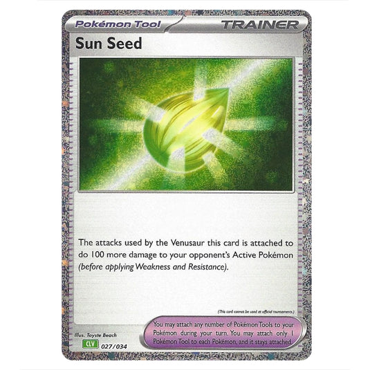 Pokemon - Scarlet & Violet - Classic Collection Promos - Sun Seed - CLV027