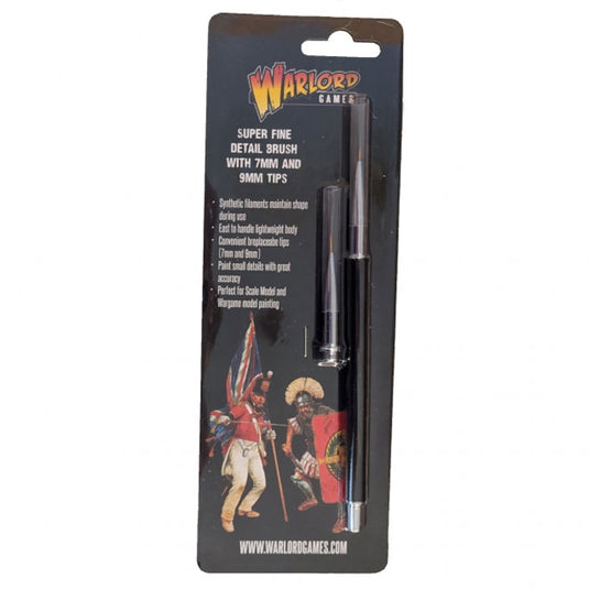 Warlord - Superfine Detail Brush Pack - 7mm and 9mm Tips