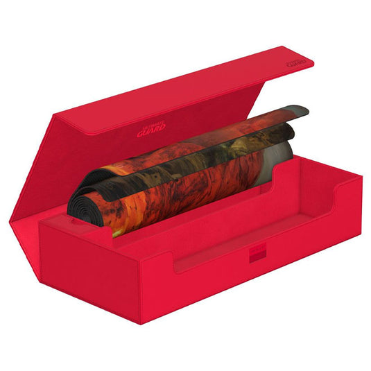 Ultimate Guard - Superhive 550+ - Standard Size - Xenoskin - Red