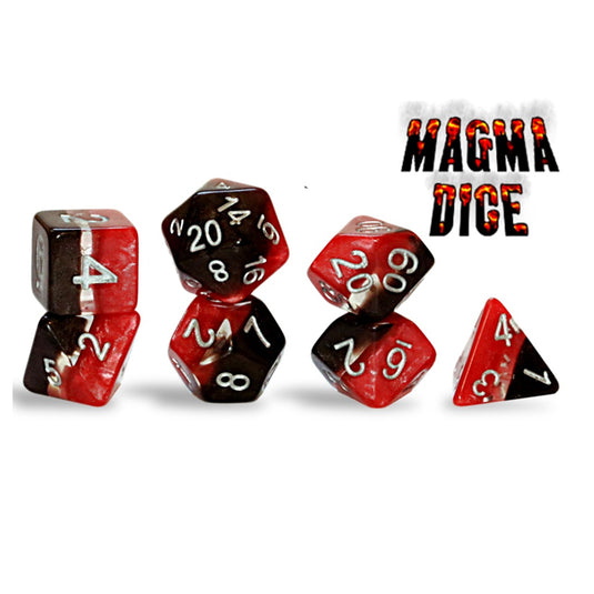 Supernova Dice - Magma - Dice Set