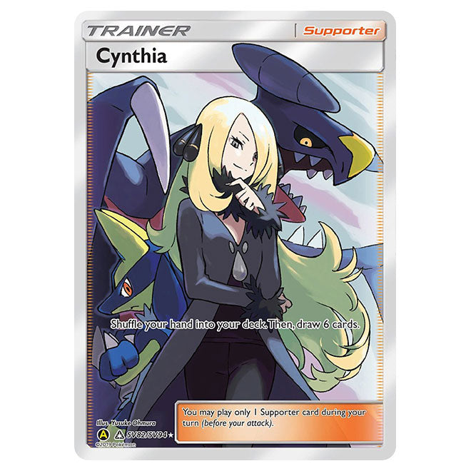 Pokemon - Sun & Moon - Hidden Fates - Cynthia (Full Art)