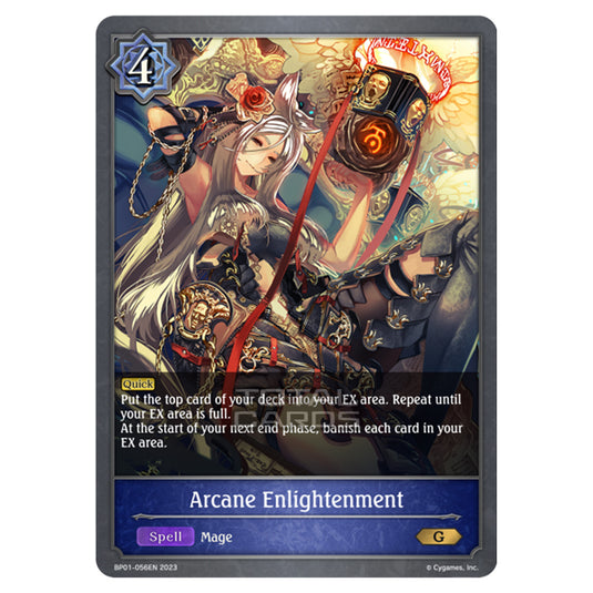 Shadowverse Evolve - BP01 - Advent of Genesis - Arcane Enlightenment - BP01-056