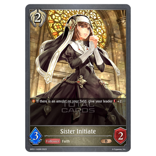 Shadowverse Evolve - BP01 - Advent of Genesis - Sister Initiate - BP01-143
