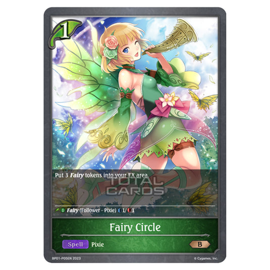 Shadowverse Evolve - BP01 - Advent of Genesis - Fairy Circle - BP01-P05