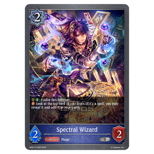 Shadowverse Evolve - BP01 - Advent of Genesis - Spectral Wizard - BP01-P12