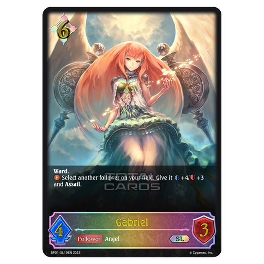 Shadowverse Evolve - BP01 - Advent of Genesis - Gabriel - BP01-SL19