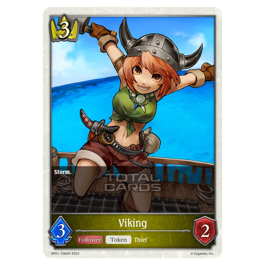 Shadowverse Evolve - BP01 - Advent of Genesis - Viking - BP01-T06