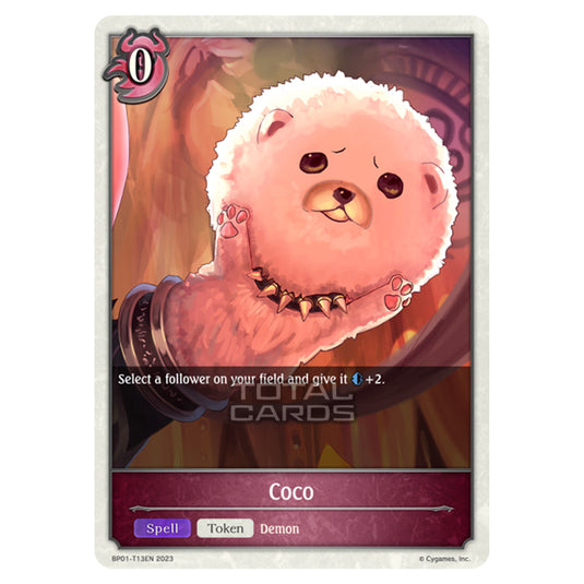 Shadowverse Evolve - BP01 - Advent of Genesis - Coco - BP01-T13