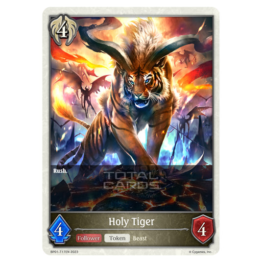 Shadowverse Evolve - BP01 - Advent of Genesis - Holy Tiger - BP01-T17