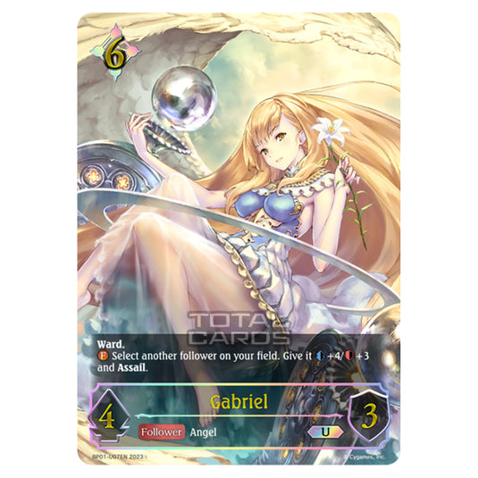 Shadowverse Evolve - BP01 - Advent of Genesis - Gabriel - BP01-U07