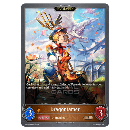 Shadowverse Evolve - BP02 - Reign of Bahamut - Dragontamer (Evolved) - BP02-066EN