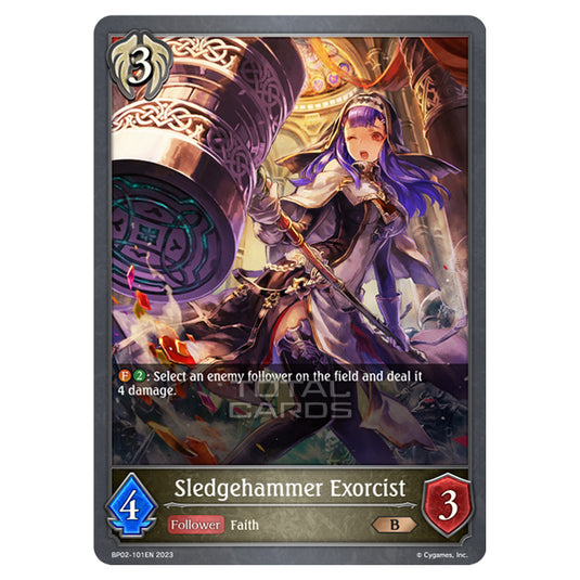 Shadowverse Evolve - BP02 - Reign of Bahamut - Sledgehammer Exorcist - BP02-101EN