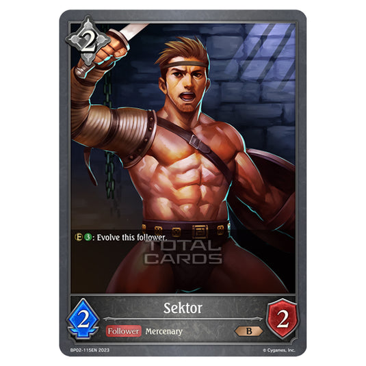 Shadowverse Evolve - BP02 - Reign of Bahamut - Sektor - BP02-115EN