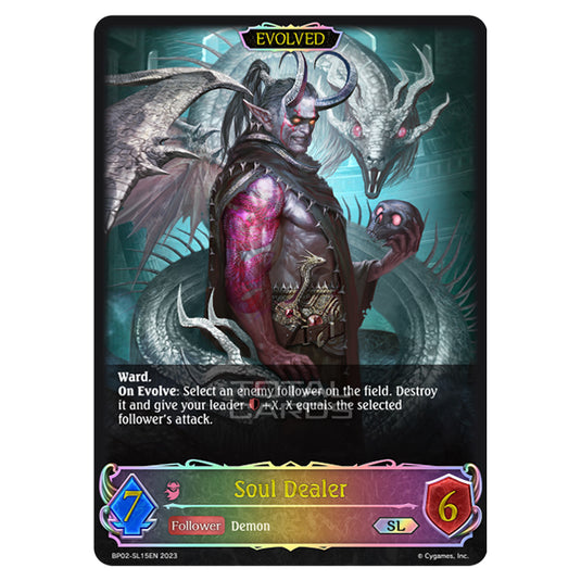 Shadowverse Evolve - BP02 - Reign of Bahamut - Soul Dealer (Evolved) - BP02-SL15EN