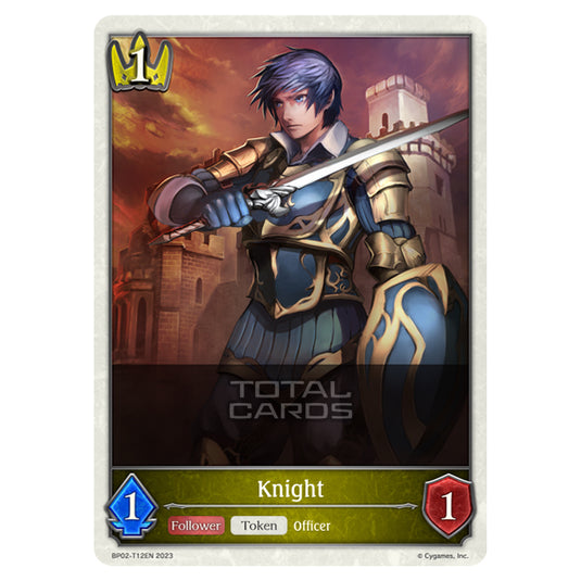 Shadowverse Evolve - BP02 - Reign of Bahamut - Knight - BP02-T12EN