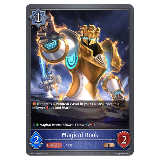 Shadowverse Evolve - Flame of Laevateinn - Magical Rook - BP03-050EN