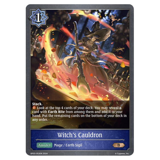 Shadowverse Evolve - Flame of Laevateinn - Witch's Cauldron - BP03-053EN