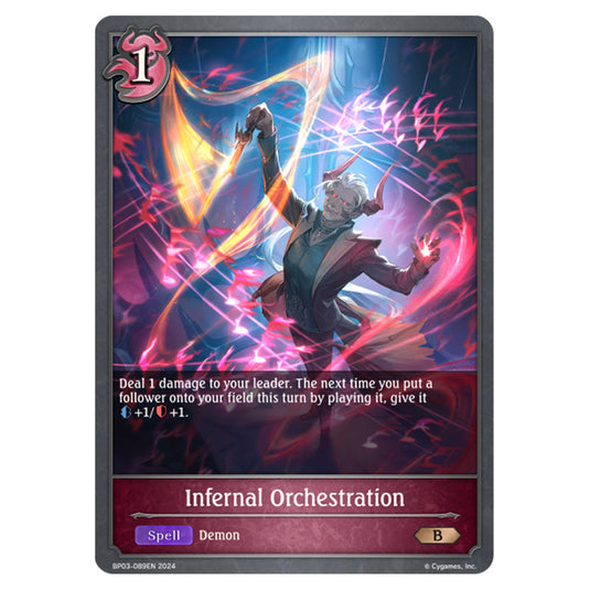 Shadowverse Evolve - Flame of Laevateinn - Infernal Orchestration - BP03-089EN