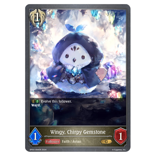 Shadowverse Evolve - Flame of Laevateinn - Wingy, Chirpy Gemstone - BP03-094EN
