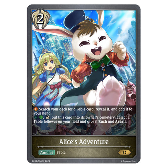 Shadowverse Evolve - Flame of Laevateinn - Alice's Adventure - BP03-096EN