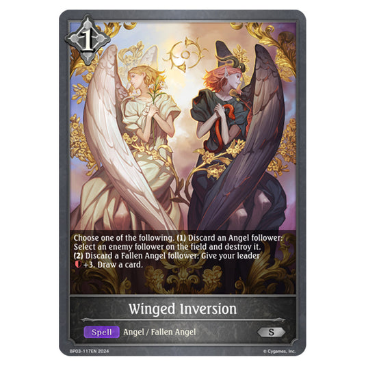 Shadowverse Evolve - Flame of Laevateinn - Winged Inversion - BP03-117EN