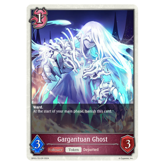 Shadowverse Evolve - Flame of Laevateinn - Gargantuan Ghost - BP03-T01EN