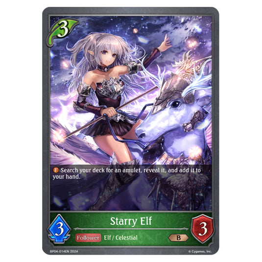 Shadowverse Evolve - Cosmic Mythos - Starry Elf - BP04-014EN