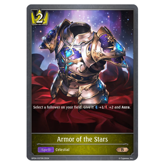 Shadowverse Evolve - Cosmic Mythos - Armor of the Stars - BP04-037EN