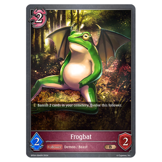 Shadowverse Evolve - Cosmic Mythos - Frogbat - BP04-094EN