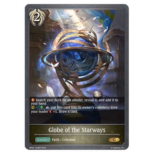 Shadowverse Evolve - Cosmic Mythos - Globe of the Starways - BP04-104EN