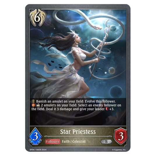 Shadowverse Evolve - Cosmic Mythos - Star Priestess - BP04-106EN