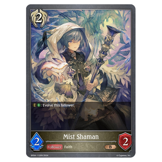 Shadowverse Evolve - Cosmic Mythos - Mist Shaman - BP04-112EN