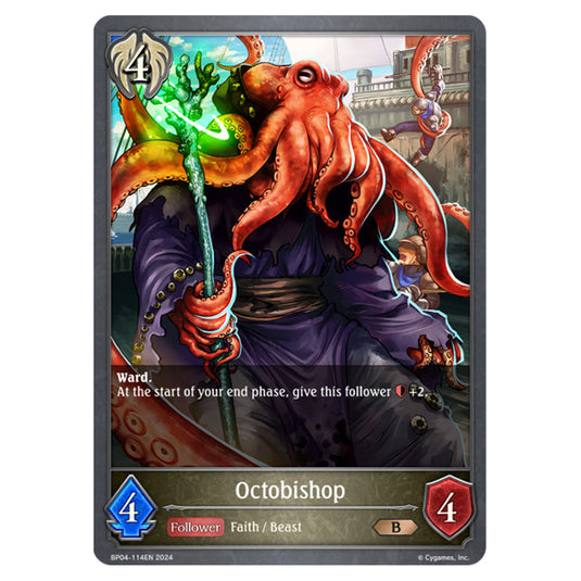 Shadowverse Evolve - Cosmic Mythos - Octobishop - BP04-114EN