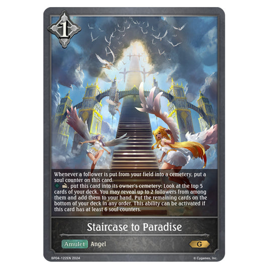 Shadowverse Evolve - Cosmic Mythos - Staircase to Paradise - BP04-122EN