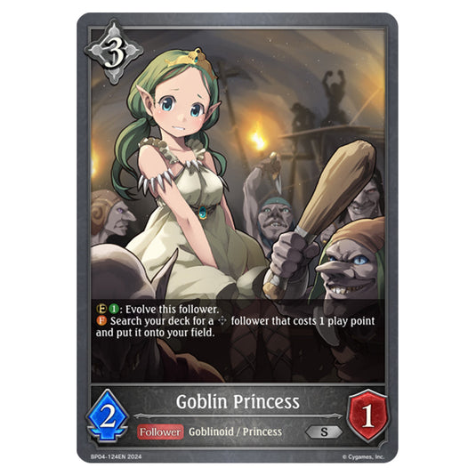 Shadowverse Evolve - Cosmic Mythos - Goblin Princess - BP04-124EN