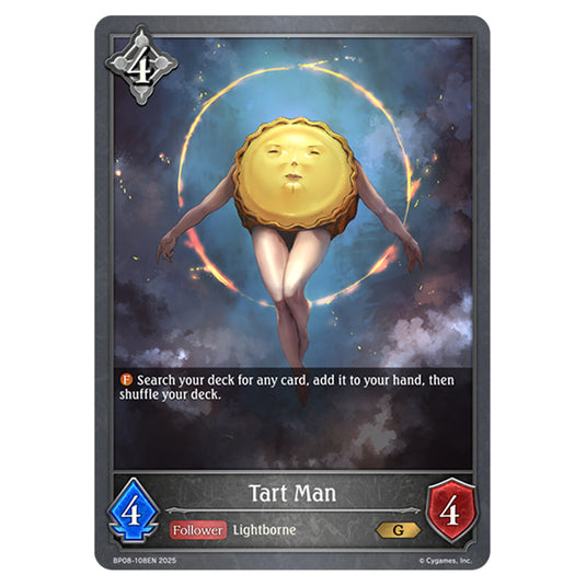 Tart Man BP08-108EN card from the Shadowverse: Evolve set Alterchaotica