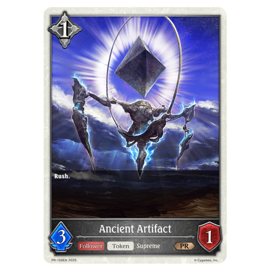 Ancient Artifact PR-199EN card from the Shadowverse: Evolve set Alterchaotica