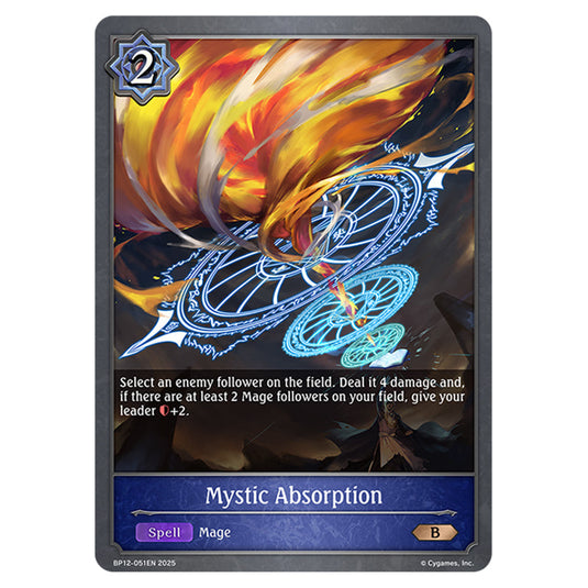 Mystic Absorption BP12-051EN card from the Shadowverse: Evolve set Worldreaver's Descent & Dominion of Darkness