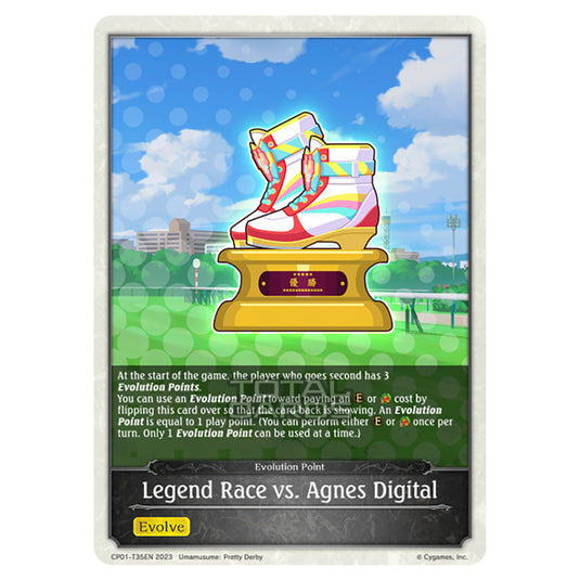 Shadowverse Evolve - CP01 - Umamusume: Pretty Derby - Legend Race vs. Agnes Digital - CP01-T35EN