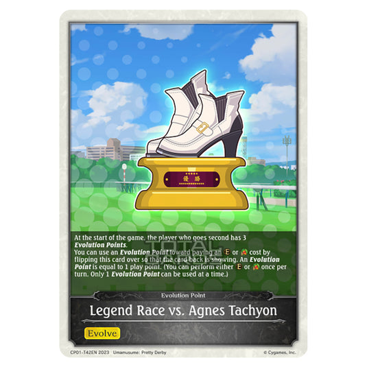 Shadowverse Evolve - CP01 - Umamusume: Pretty Derby - Legend Race vs. Agnes Tachyon - CP01-T42EN