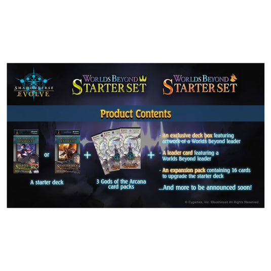 Shadowverse: Evolve - Worlds Beyond - Swordcraft - Starter Set