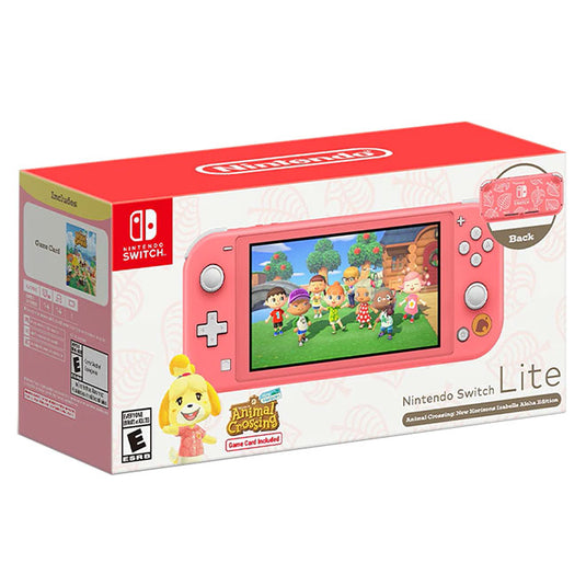 Nintendo Switch Lite - Coral - Isabelle Aloha Edition