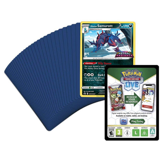 Pokemon - Sword & Shield - Astral Radiance - Build & Battle - 40 Card Pre-Built Deck - Hisuian Samurott