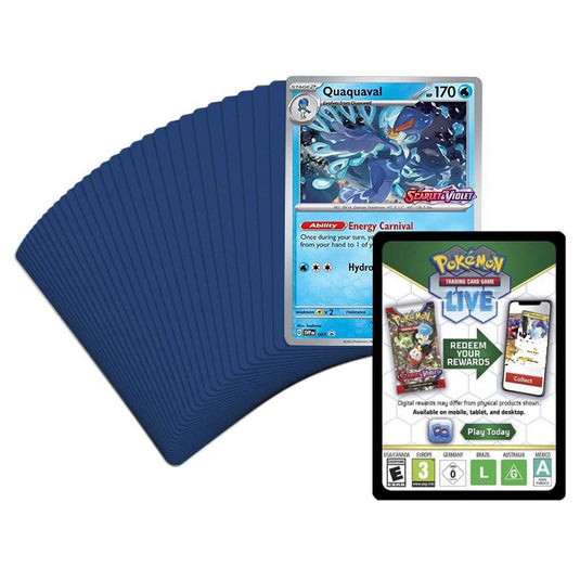 Pokemon - Scarlet & Violet - Base Set - Build & Battle - 40 Card Pre-Built Deck - Quaquaval