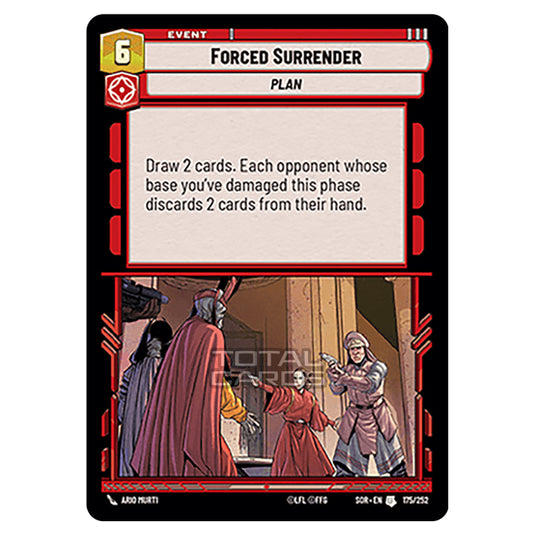 Star Wars Unlimited - Spark of Rebellion - Forced Surrender (Uncommon) - 175/252