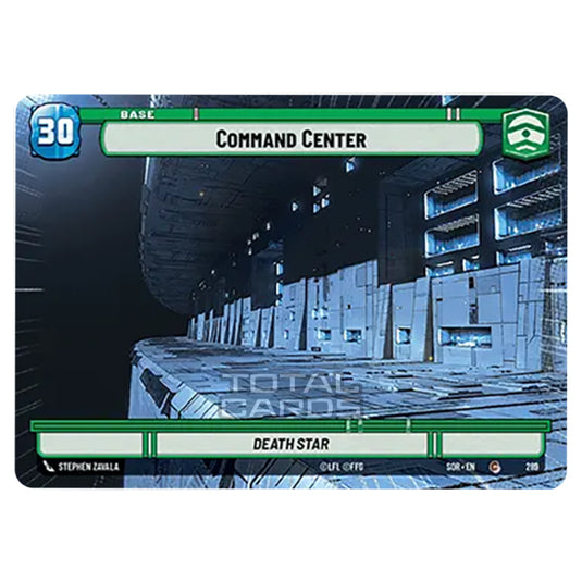 Star Wars Unlimited - Spark of Rebellion - Command Center (Common) - 289 (Hyperspace)