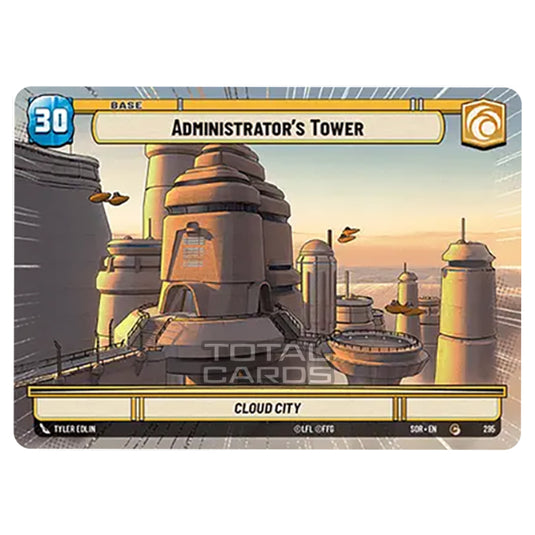Star Wars Unlimited - Spark of Rebellion - Administrator's Tower (Common) - 295 (Hyperspace)