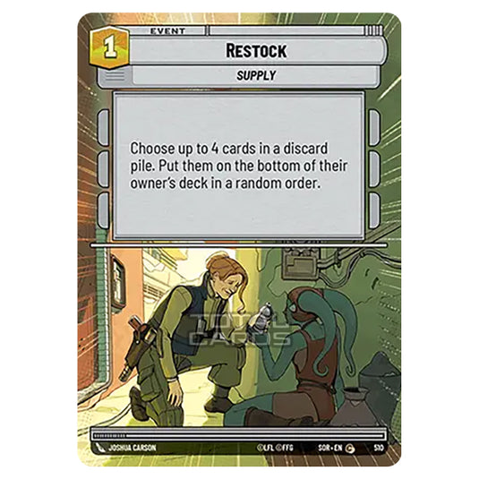 Star Wars Unlimited - Spark of Rebellion - Restock (Common) - 510 (Hyperspace)